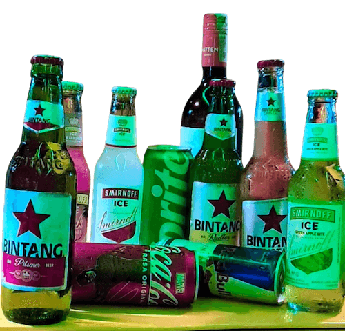 bali beer bus party drinks